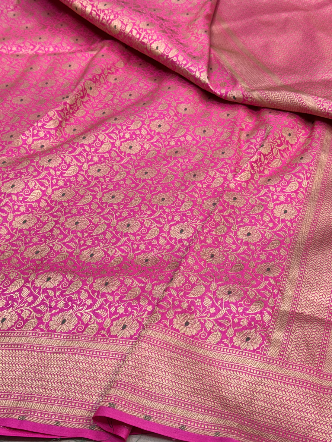 Banarasi Minakari Pure Silk Brocade Saree
