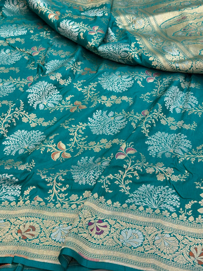 Banarasi Minakari Pure Silk Saree