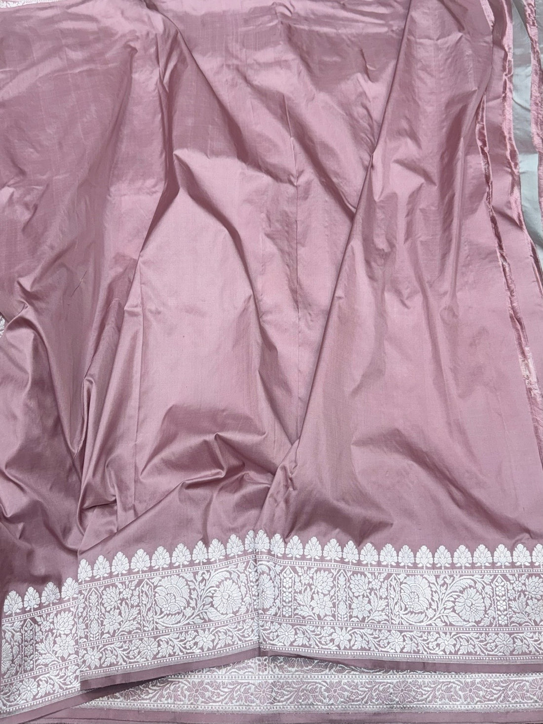 Gajiri Pink Handwoven Pure Banarasi Silk Saree