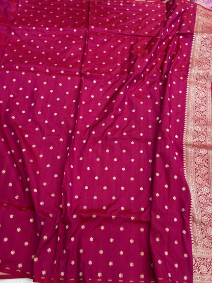 Banarasi Pure Katan Silk Saree | Pure Silk | Cutwork Technique | Banarasi Katan Silk Saree