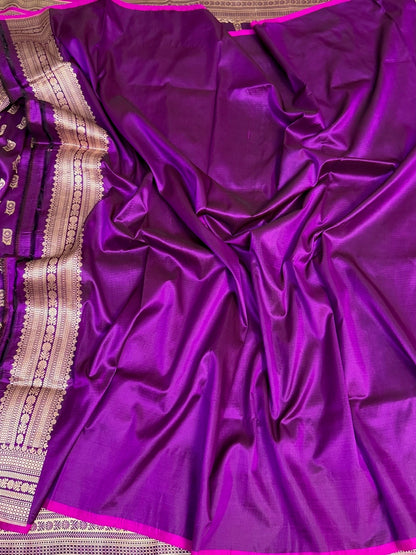 Banarasi Minakari Pure Katan Silk Saree | Pure Silk