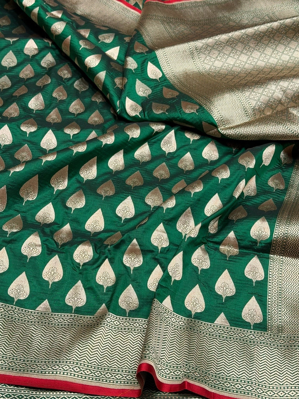 Banarasi Pure Katan Silk Saree | Pure Silk | Cutwork Technique | Banarasi Katan Silk Saree
