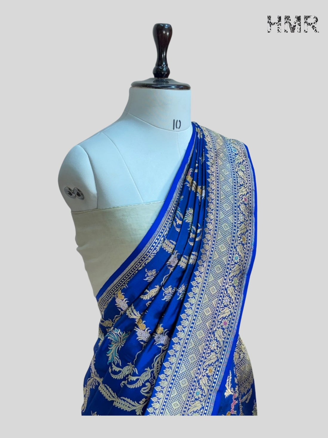 Royal Blue Handwoven Pure Banarasi Silk Saree