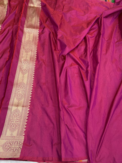 Banarasi Minakari Pure Silk Brocade Saree