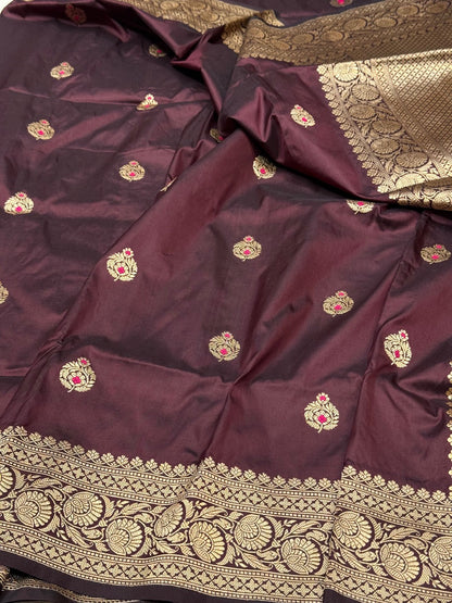 Handwoven Banarasi Pure Silk Saree