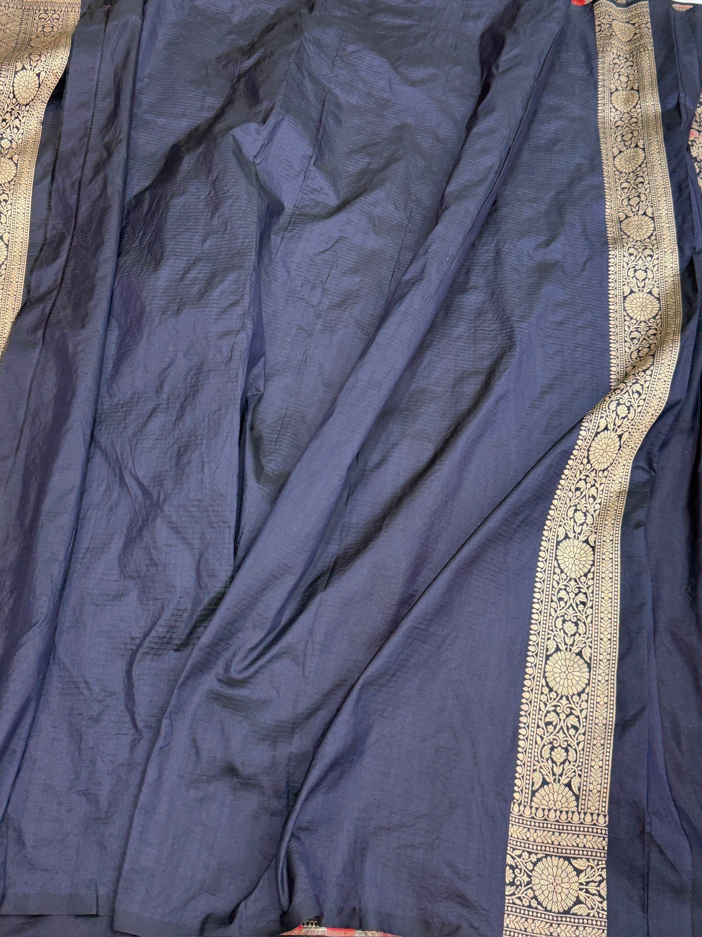 Banarasi Minakari Pure Katan Silk Brocade Saree