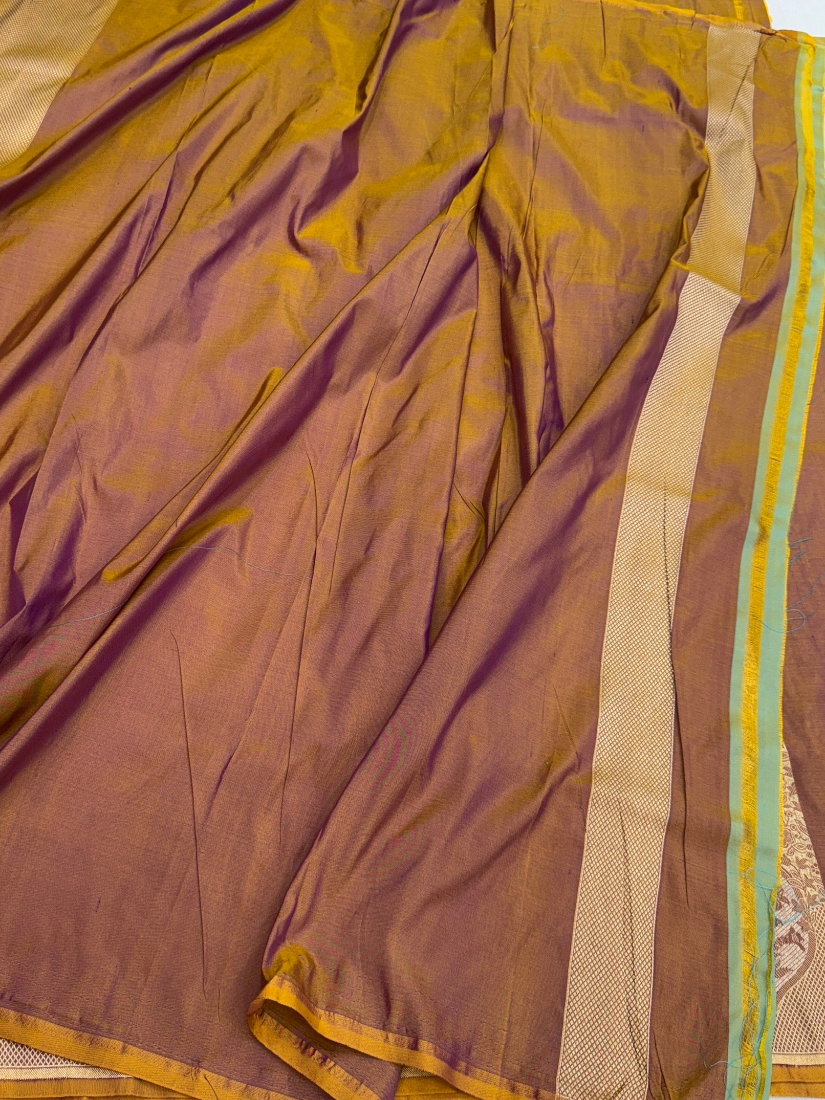 Banarasi Minakari Pure Silk Brocade Saree | 100% Pure Katan Silk Handwoven in Banaras