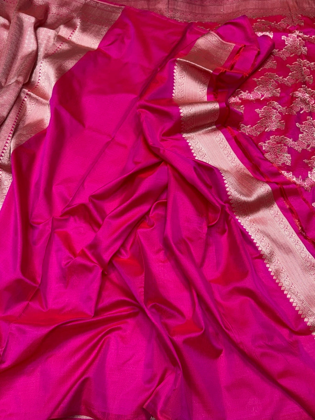 Banarasi Pure Katan Silk Saree | Pure Silk | Cutwork Technique | Banarasi Katan Silk Saree