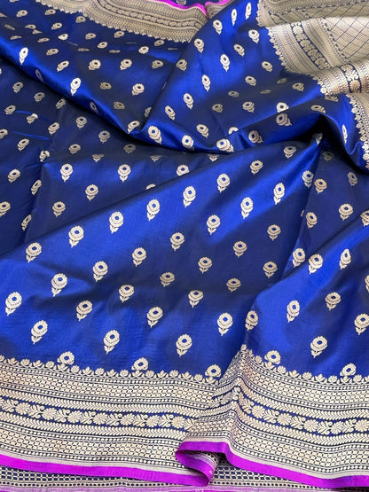 Banarasi Minakari Pure Katan Silk Saree | Pure Silk