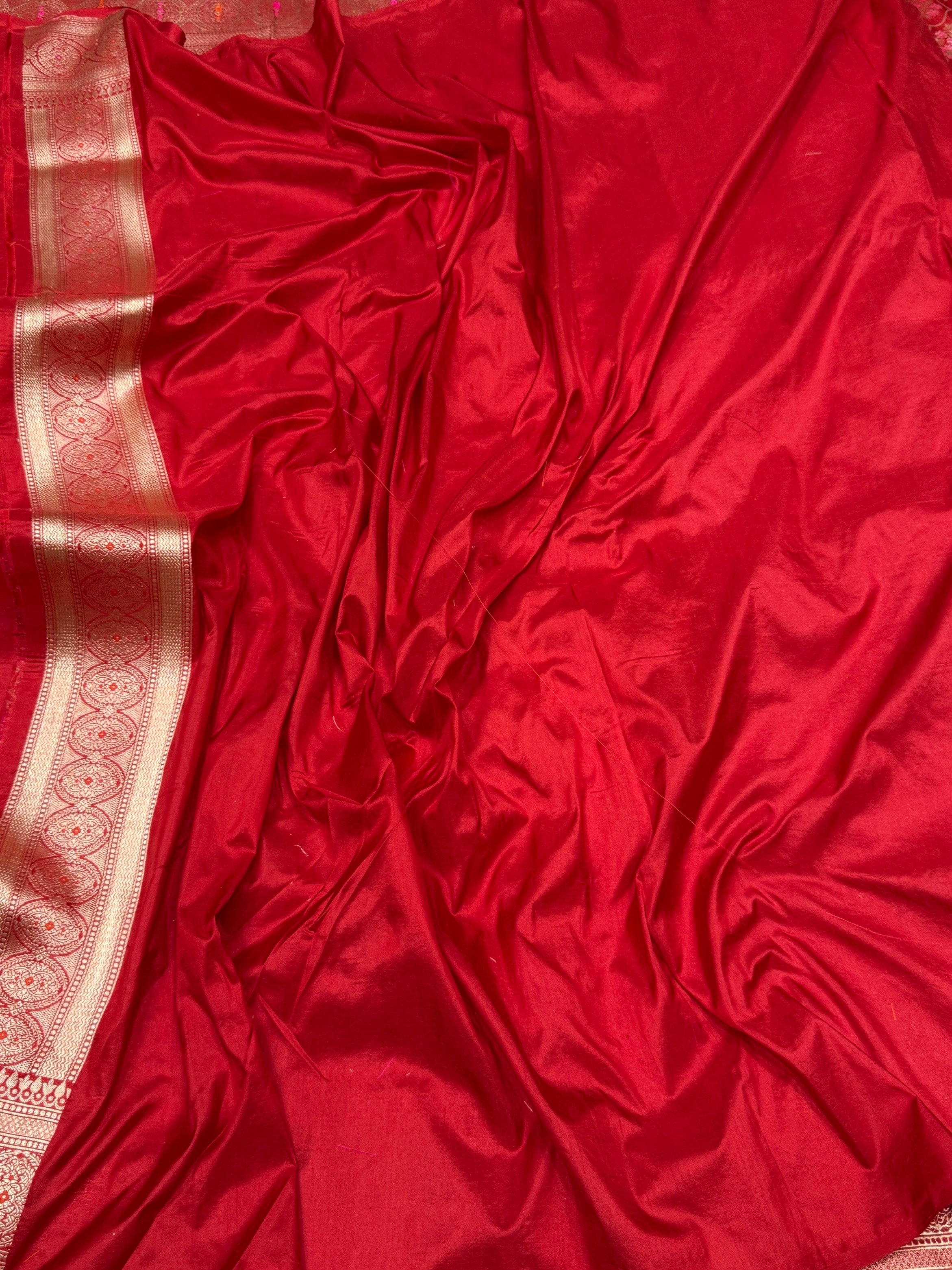 Banarasi Minakari Pure Katan Silk Saree