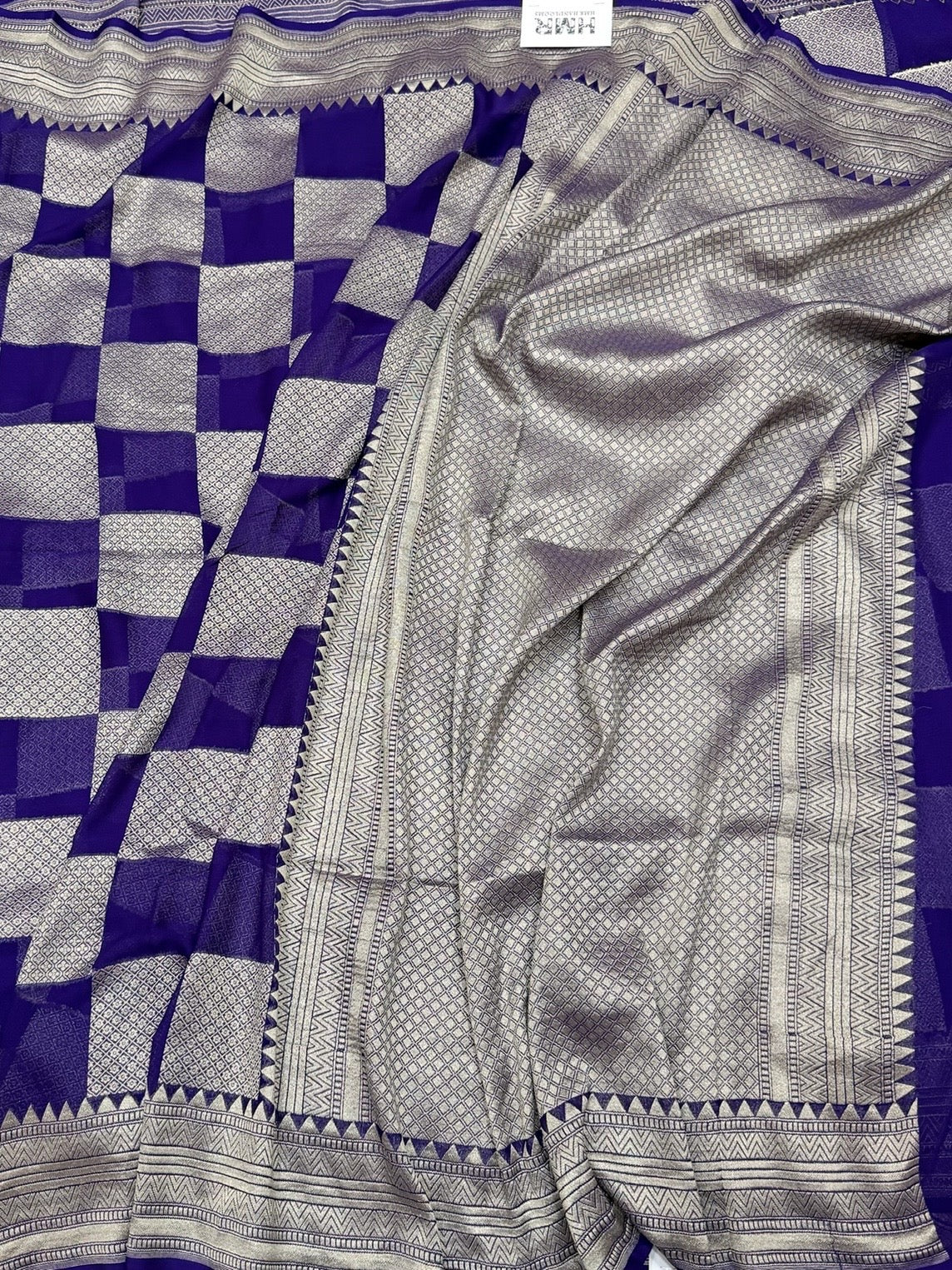 Banarasi Pure Chiffon Georgette Saree