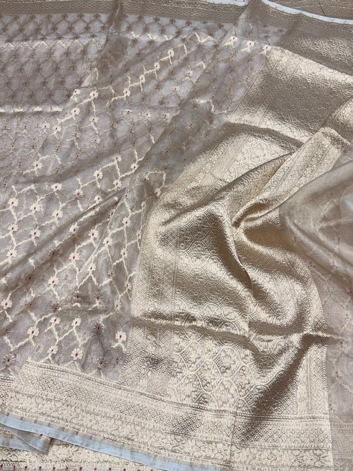 Gold Tissue Silk Saree