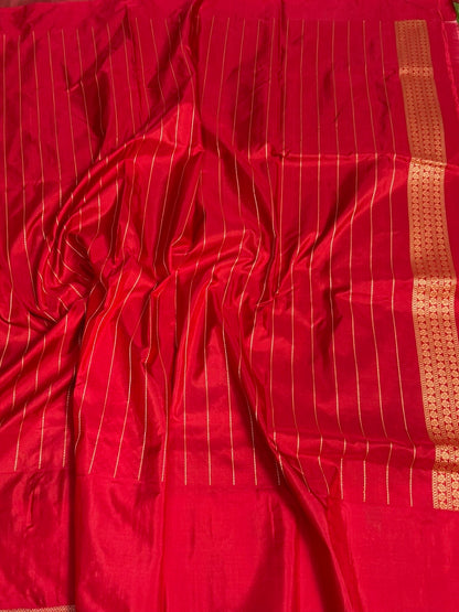 Green Handwoven Banarasi Pure Silk Saree