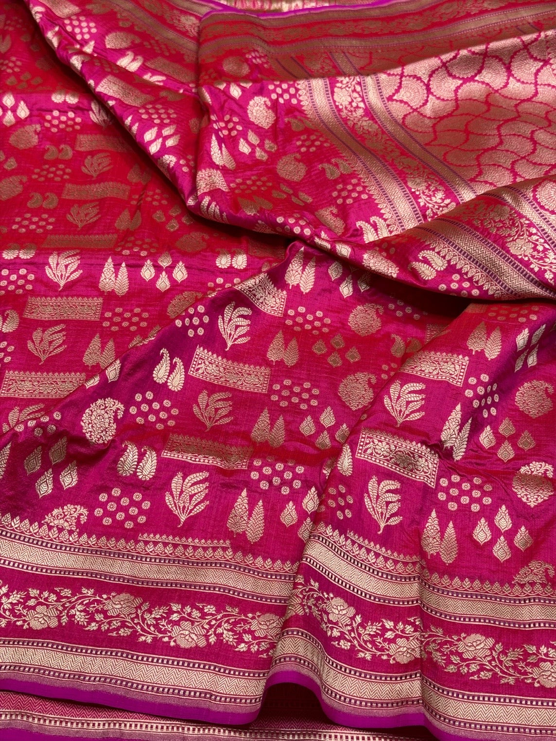 Banarasi Pure Katan Silk Saree | Pure Silk | Cutwork Technique | Banarasi Katan Silk Saree