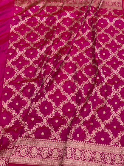 Banarasi Pure Katan Silk Saree | Pure Silk | Cutwork Technique | Banarasi Katan Silk Saree