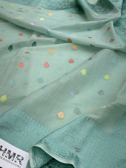 Handwoven Banarasi Cotton Saree