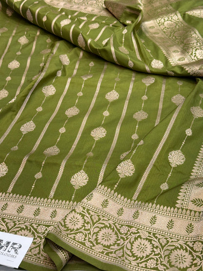 Banarasi Pure Katan Silk Saree | Pure Silk | Cutwork Technique | Banarasi Katan Silk Saree
