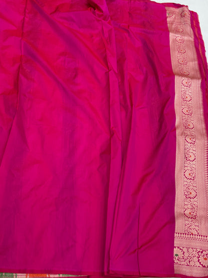 Banarasi Minakari Pure Katan Silk Saree