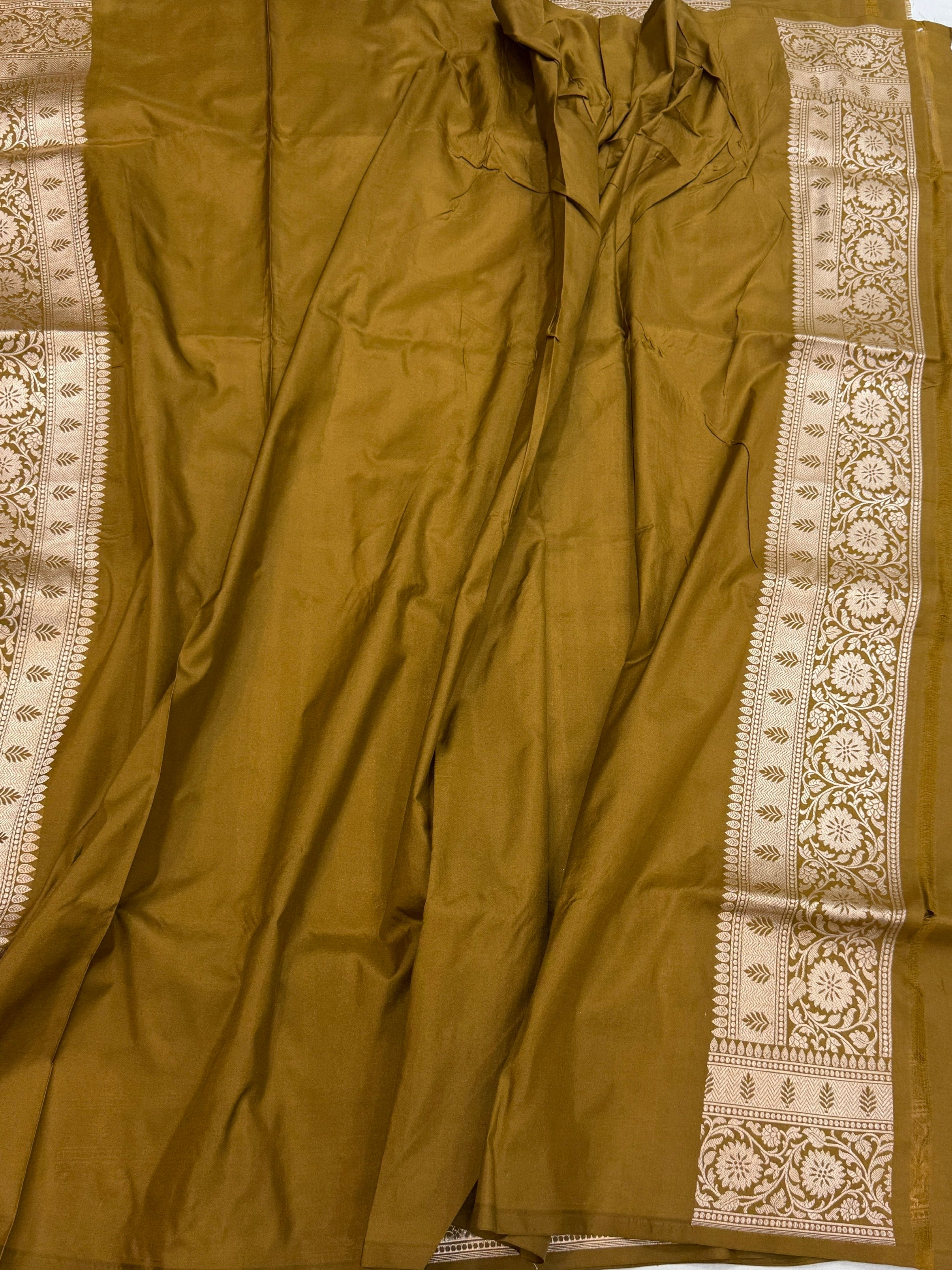 Banarasi Pure Katan Silk Saree | Pure Silk | Cutwork Technique | Banarasi Katan Silk Saree