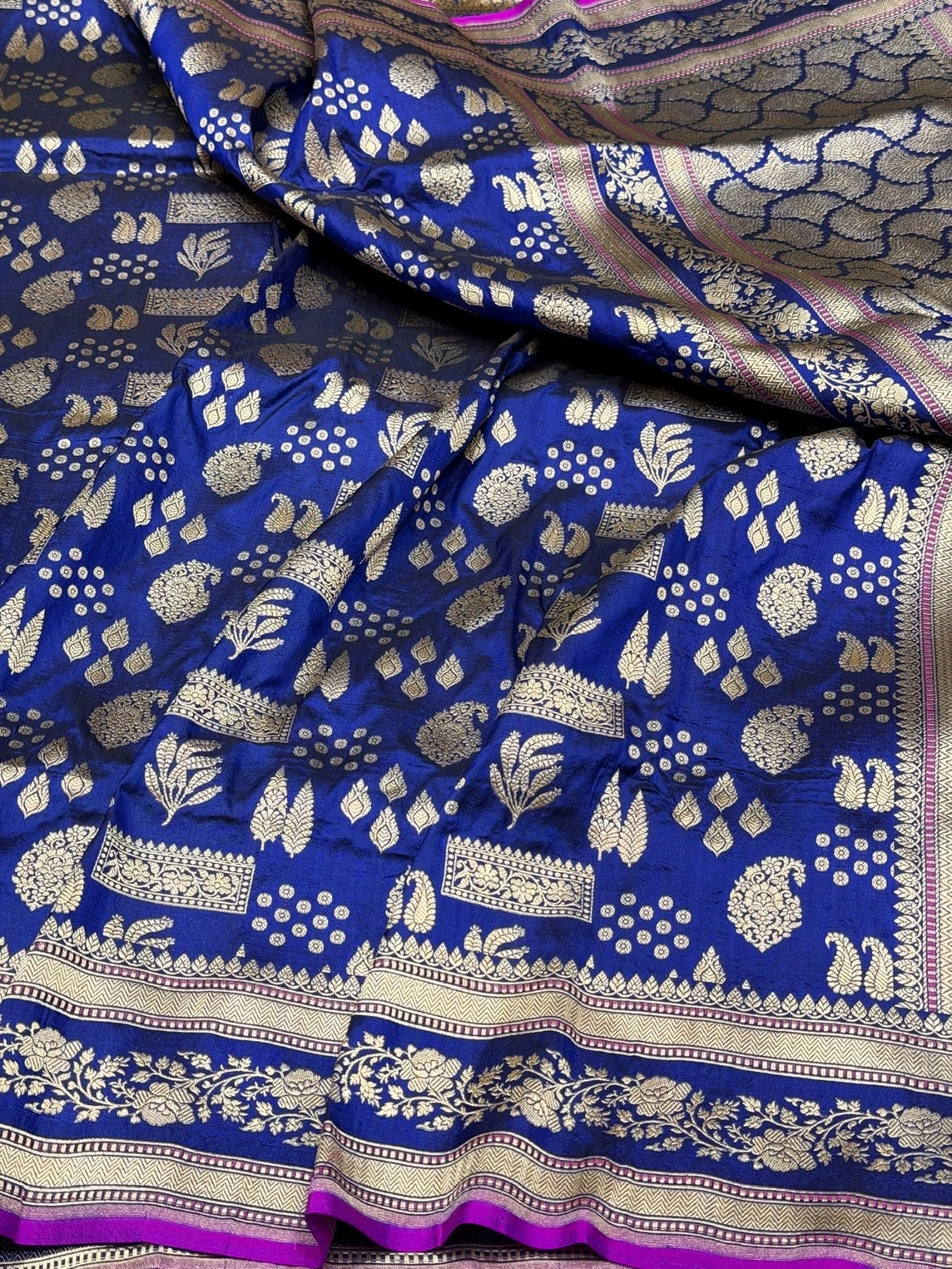 Banarasi Pure Katan Silk Saree | Pure Silk | Cutwork Technique | Banarasi Katan Silk Saree