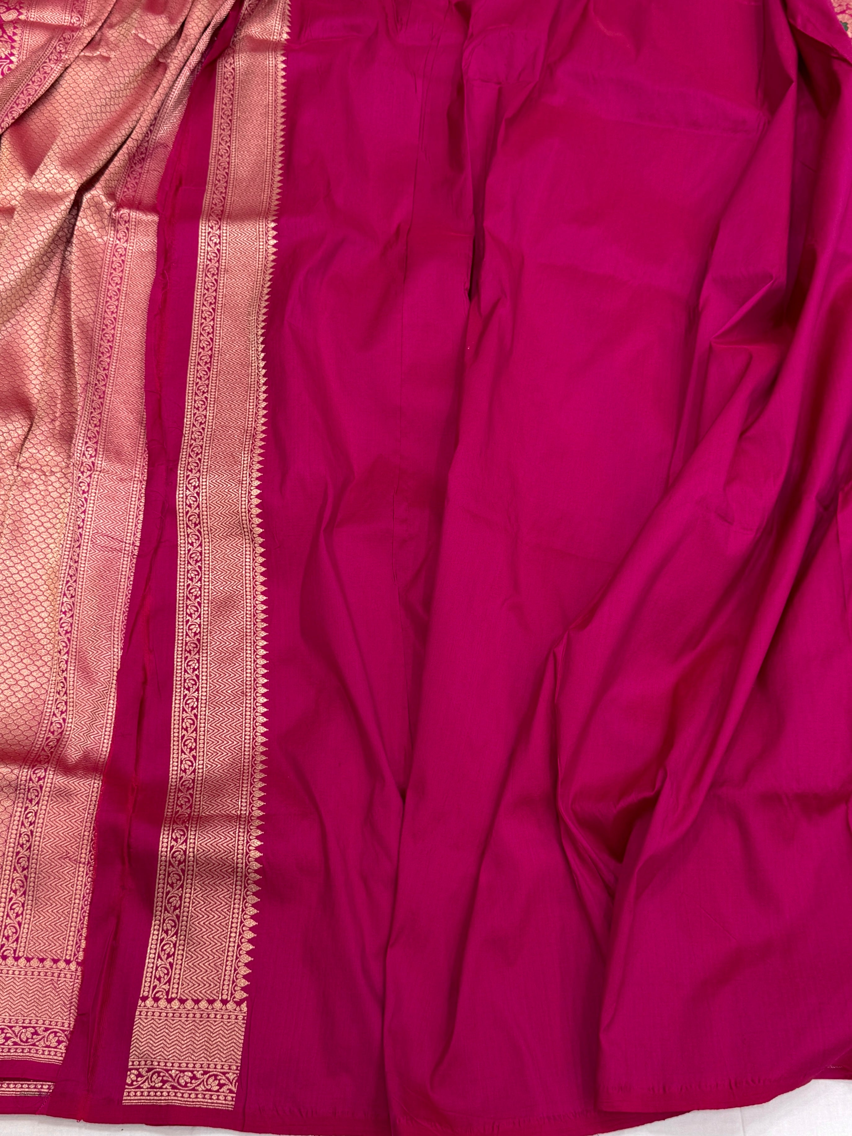 Banarasi Minakari Pure Katan Silk Brocade Saree