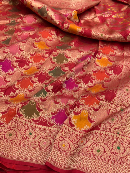 Banarasi Rangkaat Pure Silk Saree