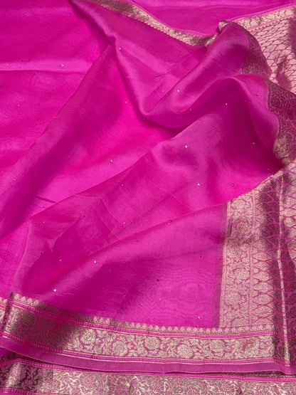 Banarasi Pure Organza Silk Saree