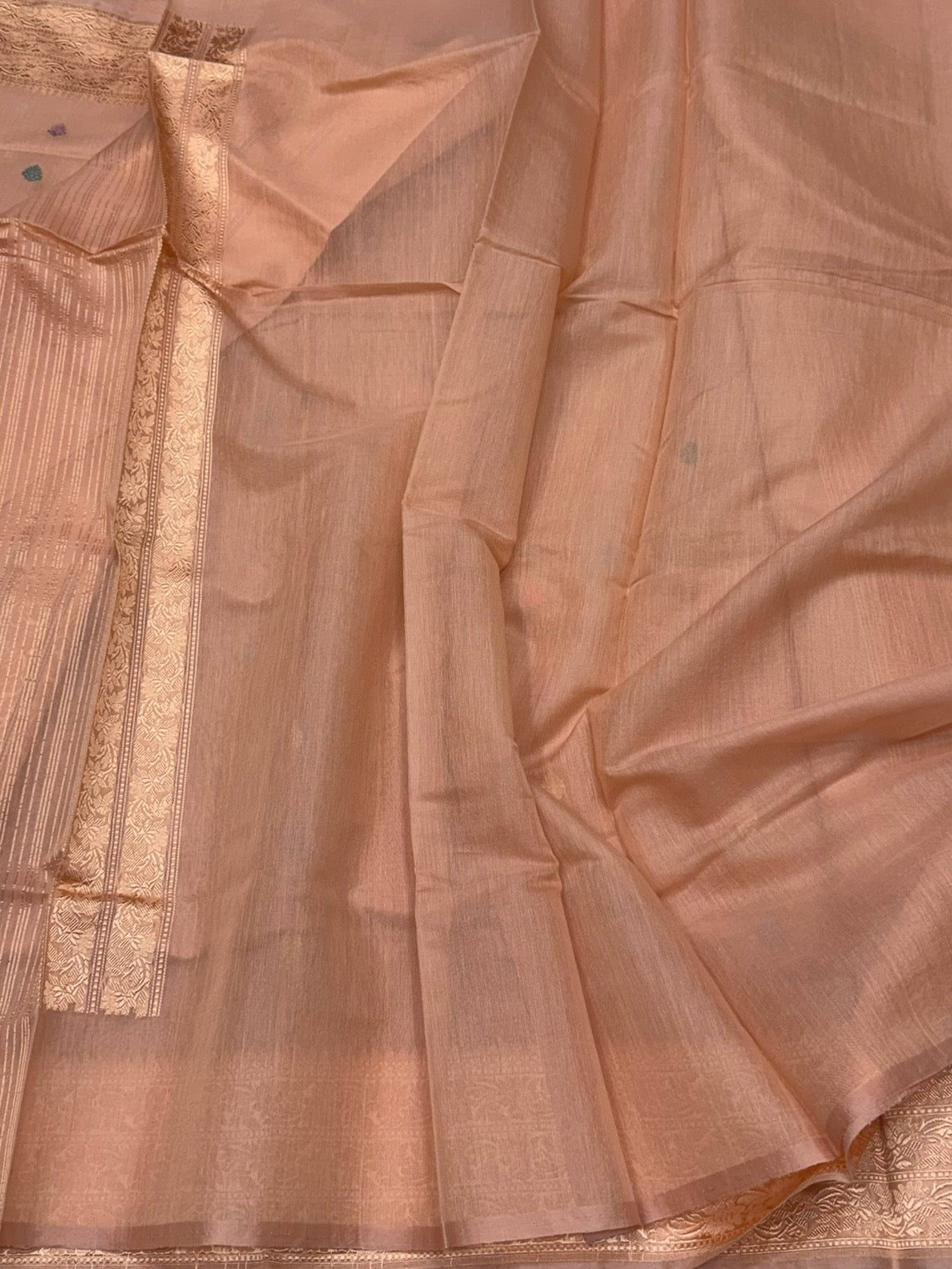 Handwoven Pure Banarasi Cotton Saree