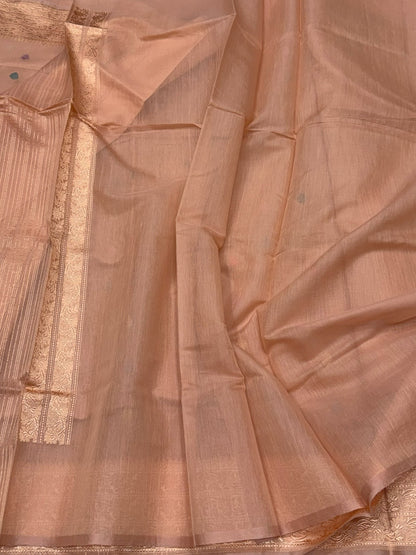 Handwoven Pure Banarasi Cotton Saree