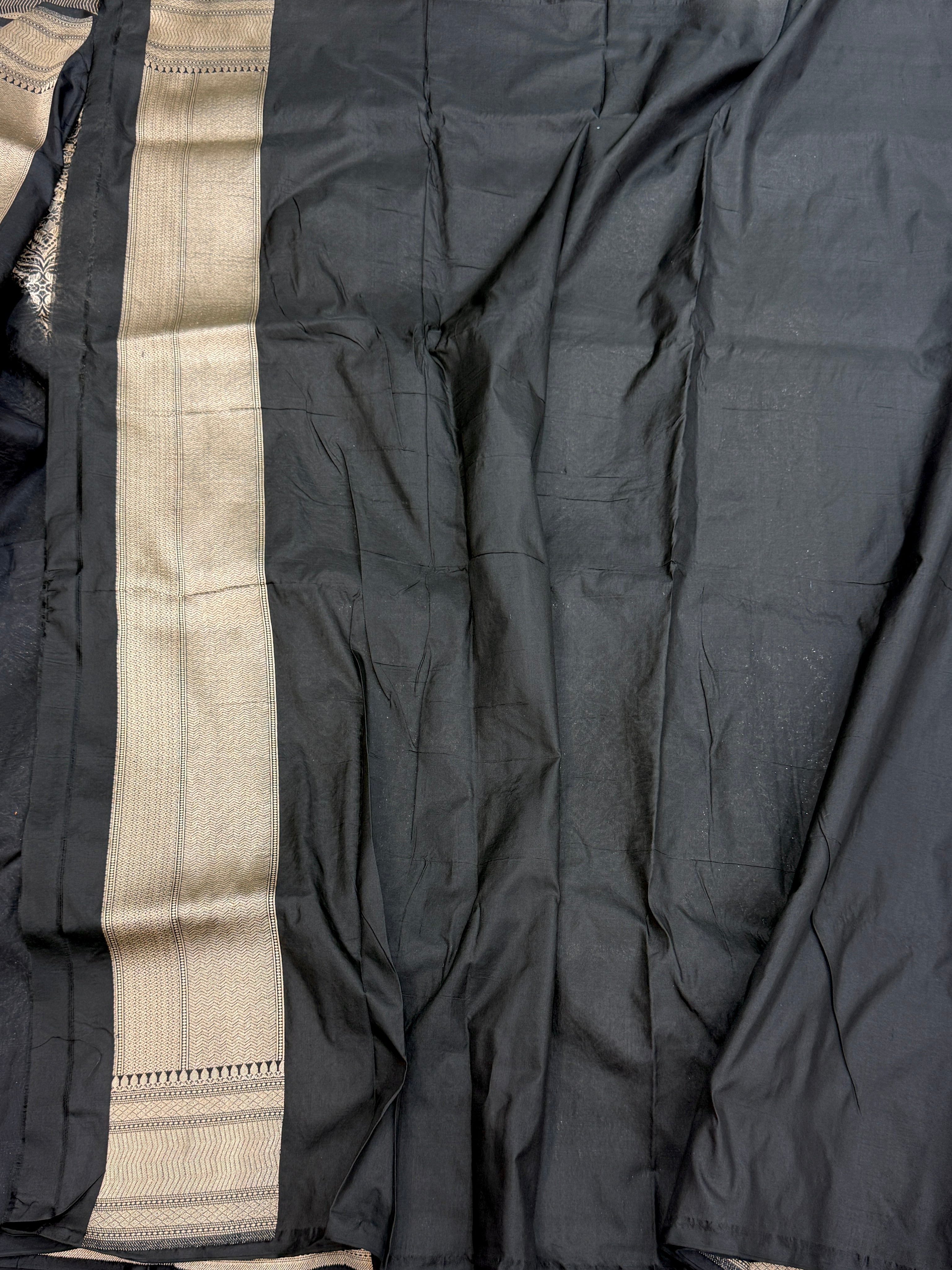 Banarasi Pure Silk Brocade Saree – Luxurious Katan Silk with Intricate Brocade Weave