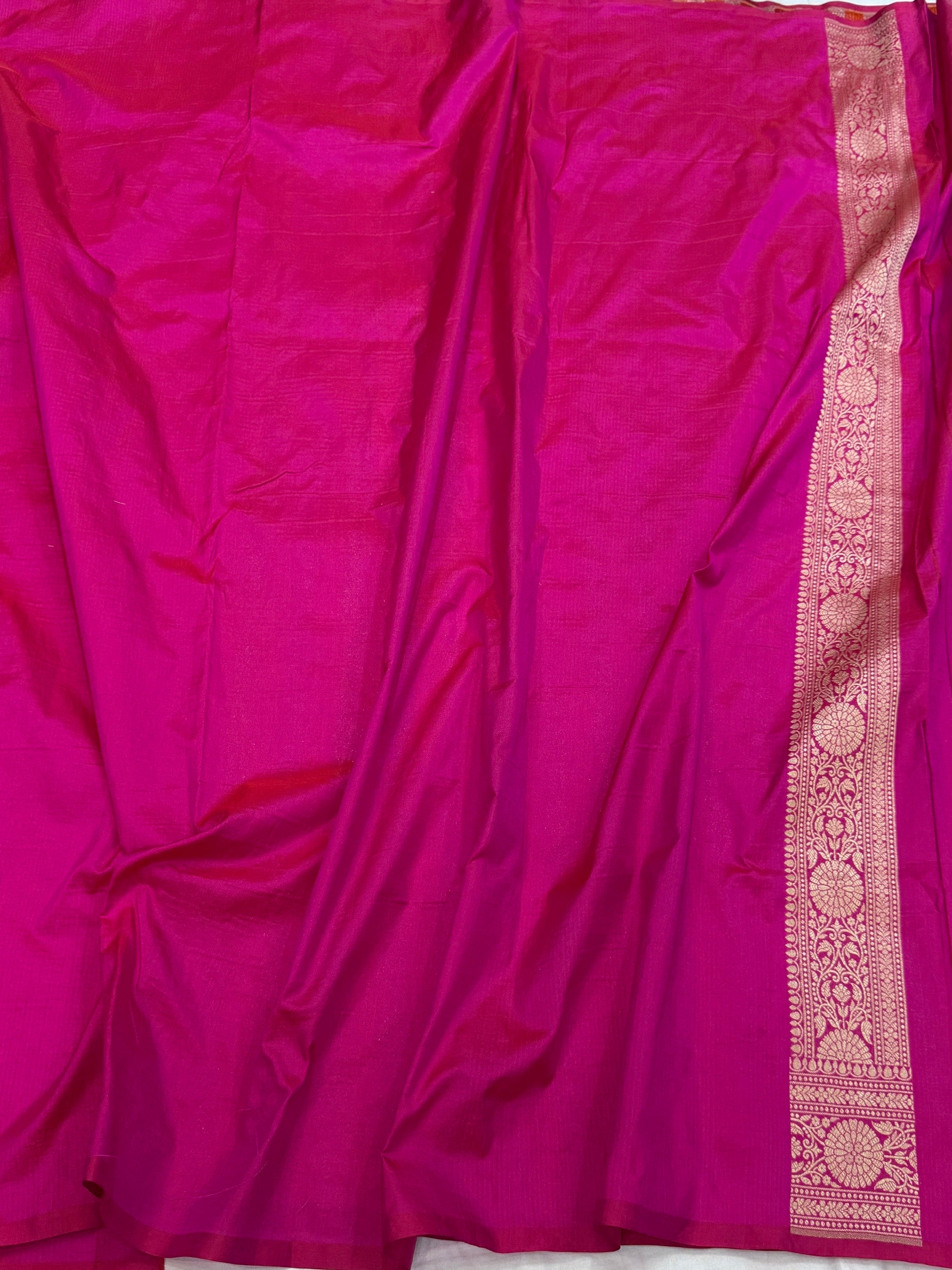 Banarasi Minakari Pure Katan Silk Brocade Saree
