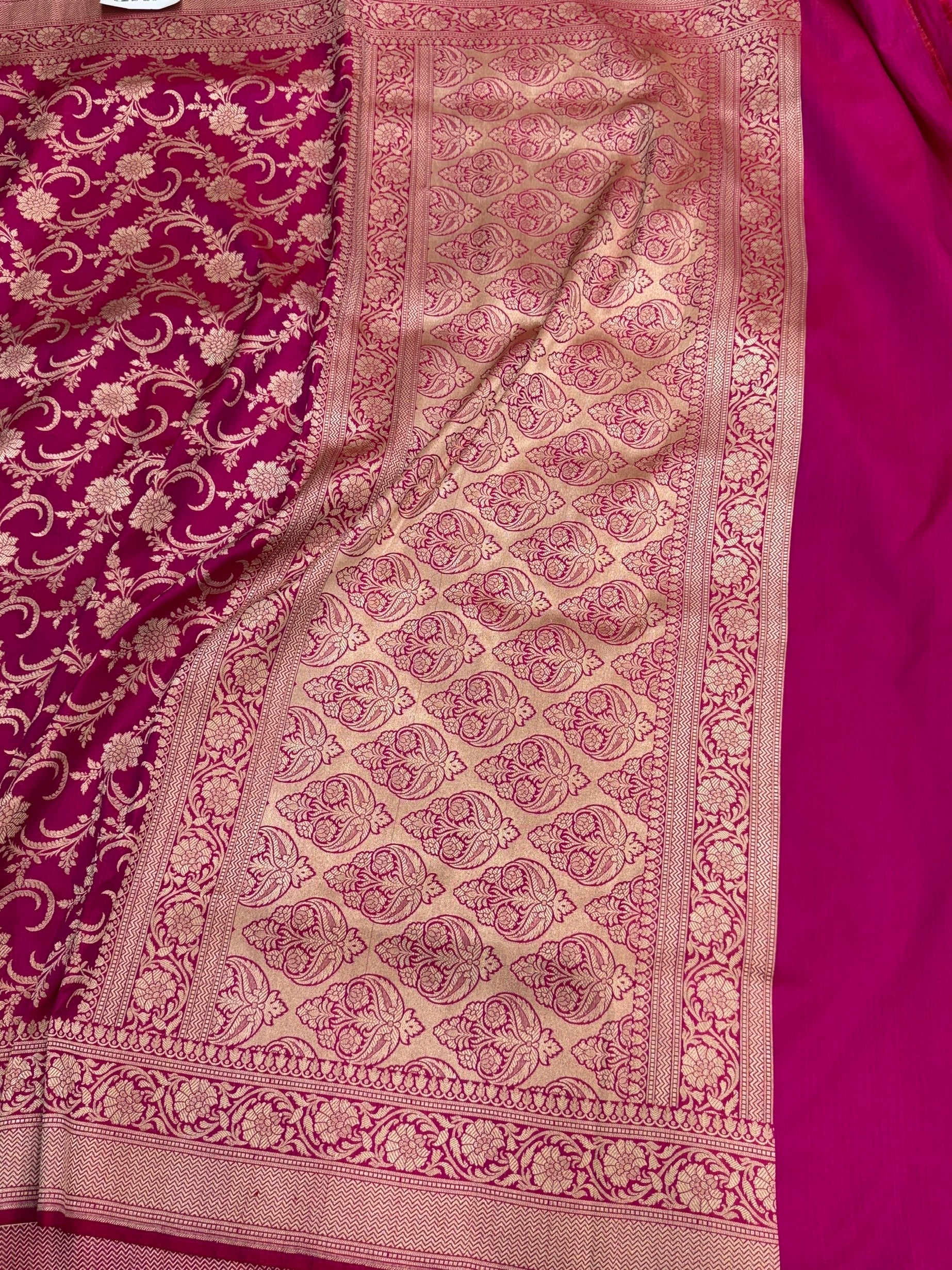 Banarasi Pure Katan Silk Saree | Pure Silk | Cutwork Technique | Banarasi Katan Silk Saree