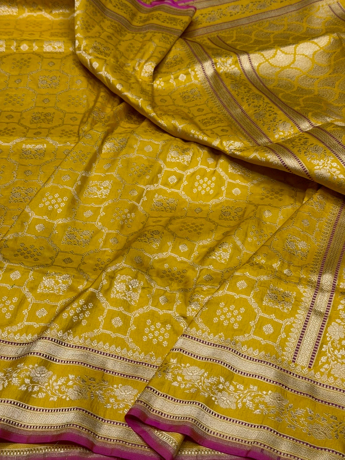 Banarasi Pure Katan Silk Saree | Pure Silk | Cutwork Technique | Banarasi Katan Silk Saree