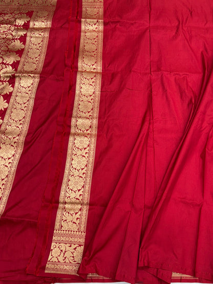 Banarasi Pure Katan Silk Saree | Pure Silk | Cutwork Technique | Banarasi Katan Silk Saree