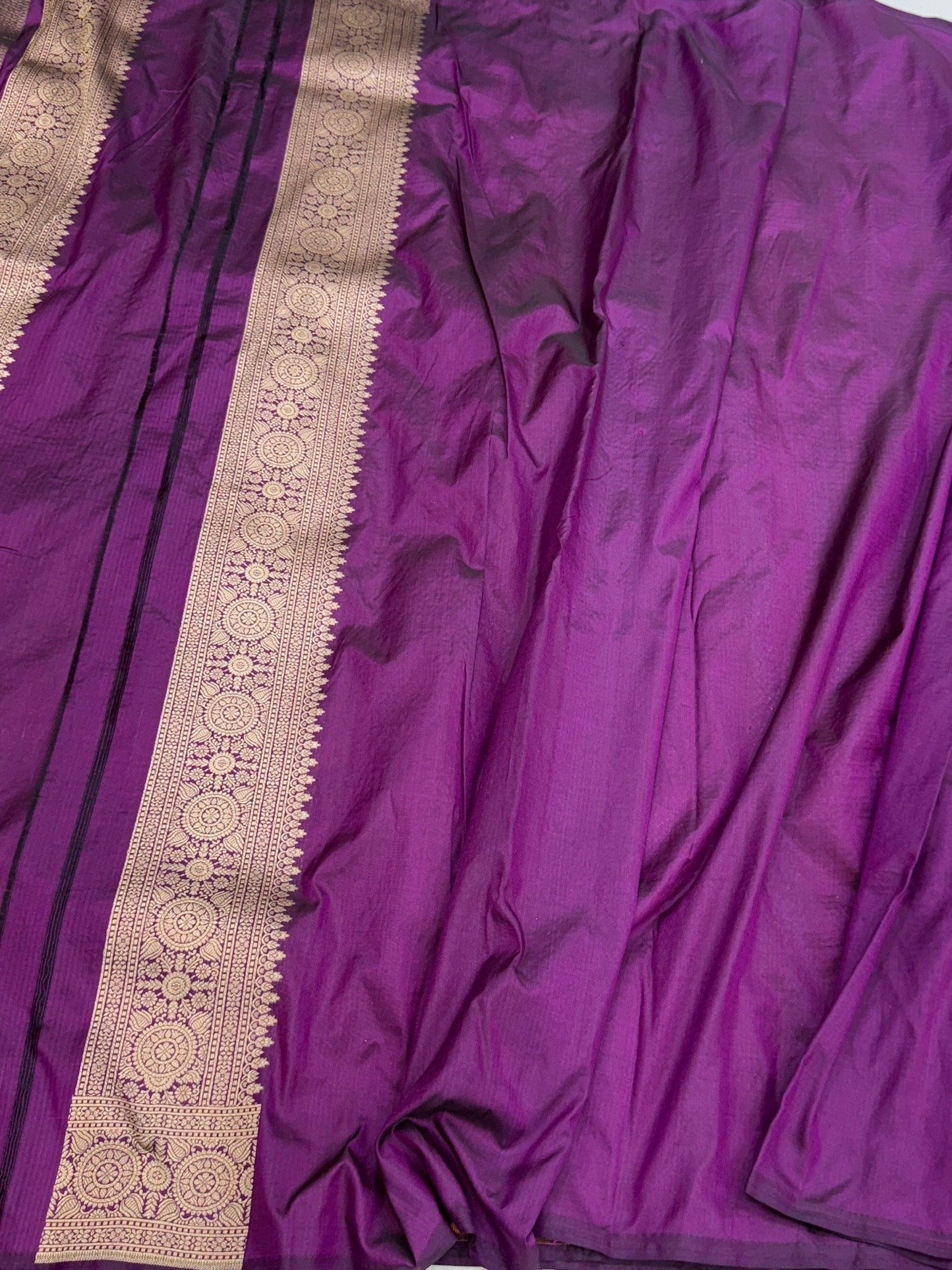 Banarasi Minakari Pure Katan Silk Brocade Saree – Rich Traditional Brocade Weave