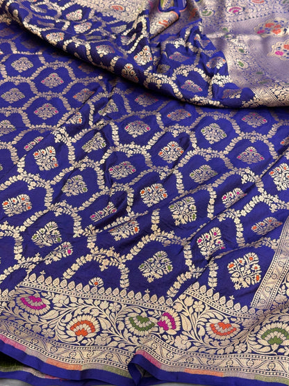 Banarasi Minakari Pure Silk Saree