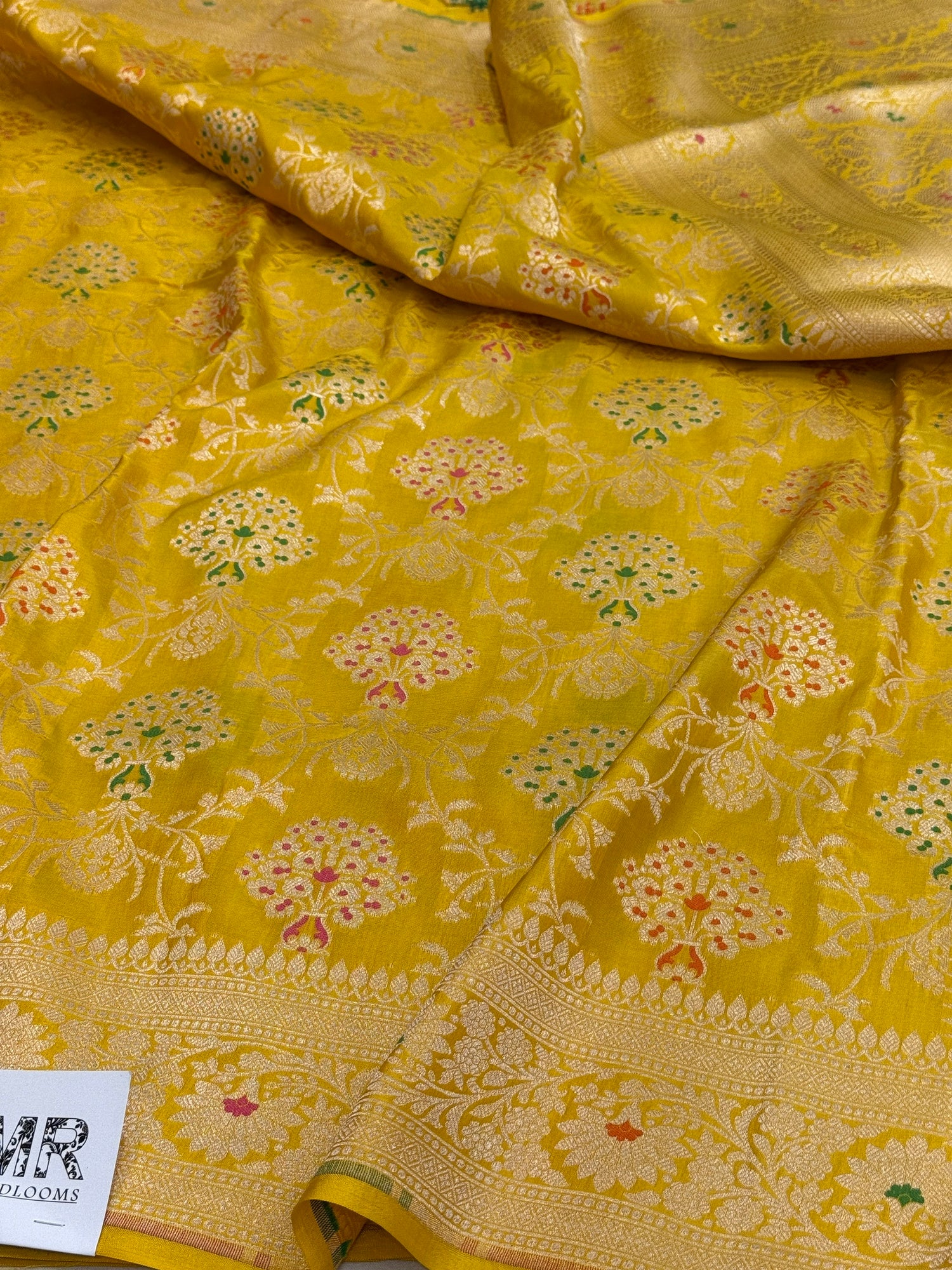 Banarasi Minakari Pure Katan Silk Saree