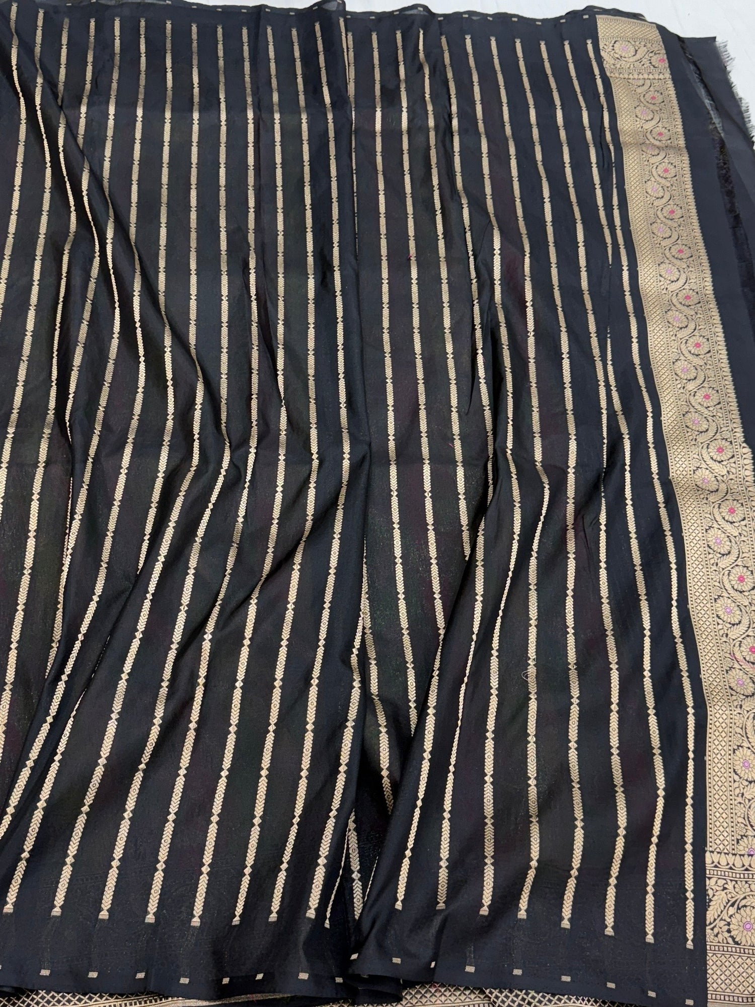 Banarasi Tilfi Minakari Pure Silk Saree