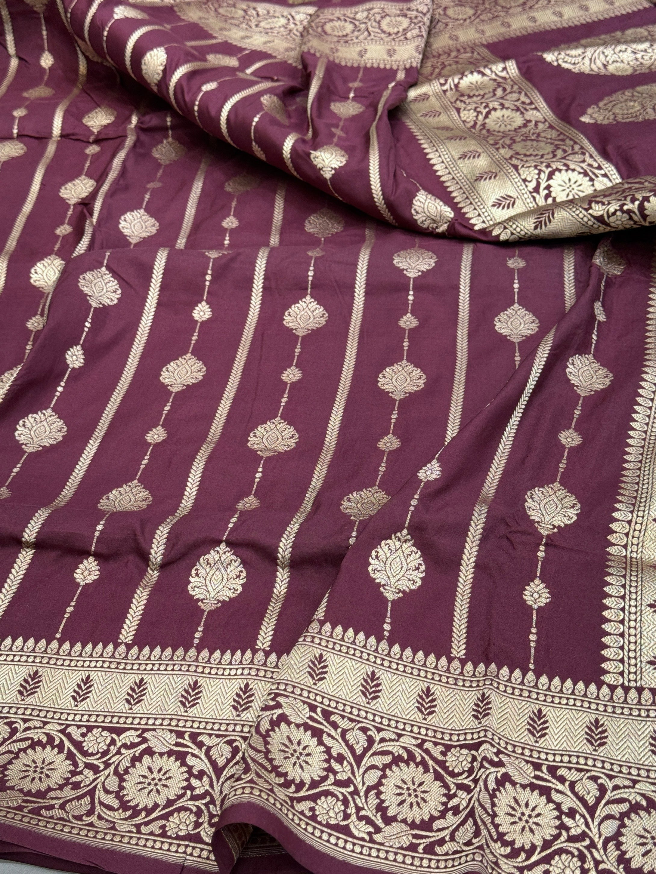 Banarasi Pure Katan Silk Saree | Pure Silk | Cutwork Technique | Banarasi Katan Silk Saree