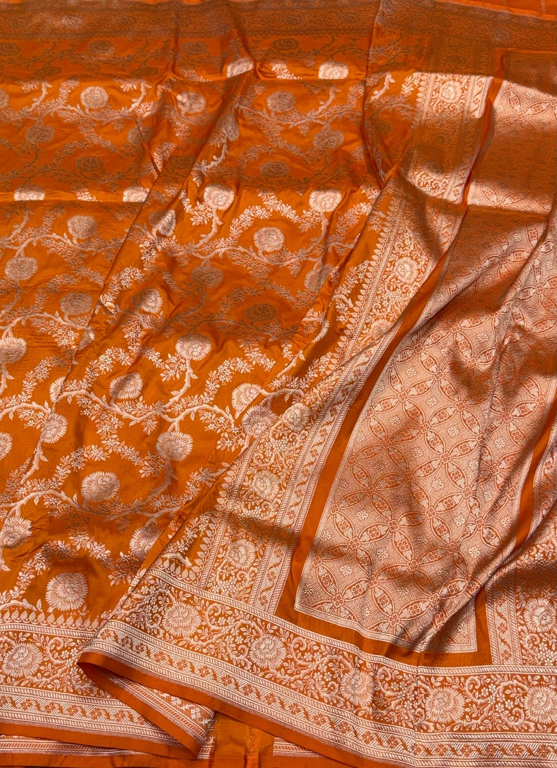 Banarasi Pure Katan Silk Saree | Pure Silk | Cutwork Technique | Banarasi Katan Silk Saree