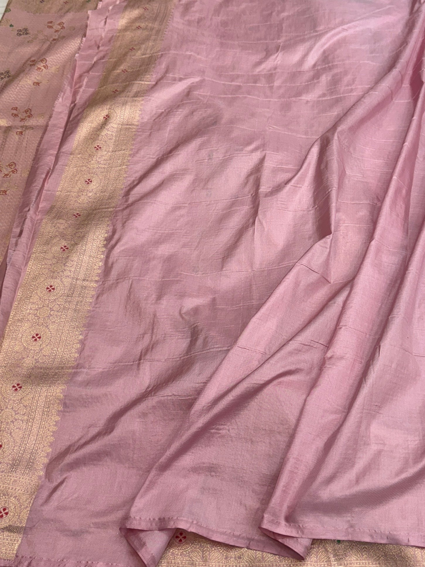 Banarasi Minakari Pure Katan Silk Brocade Saree