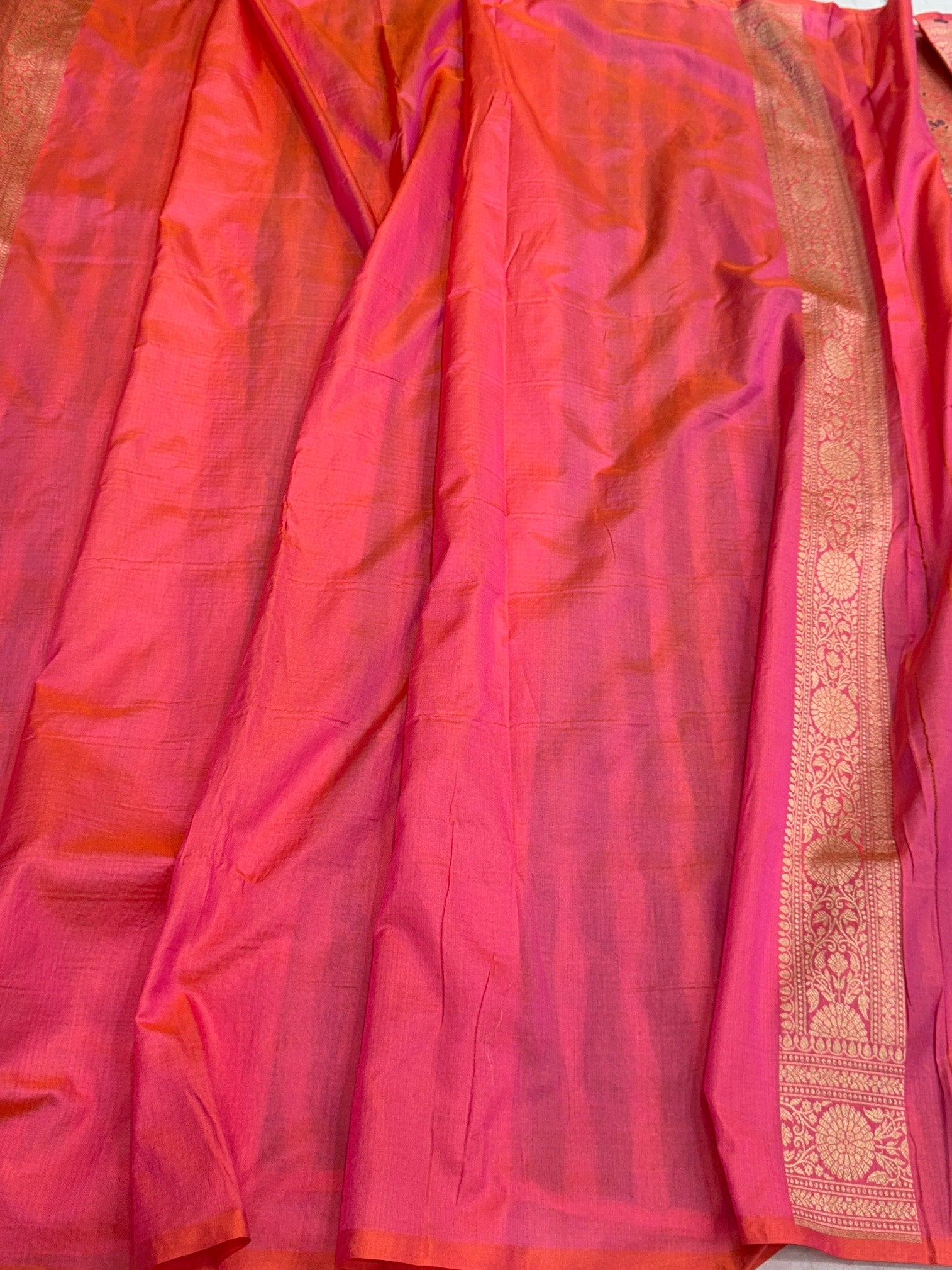 Banarasi Minakari Pure Katan Silk Brocade Saree – Rich Traditional Brocade Weave
