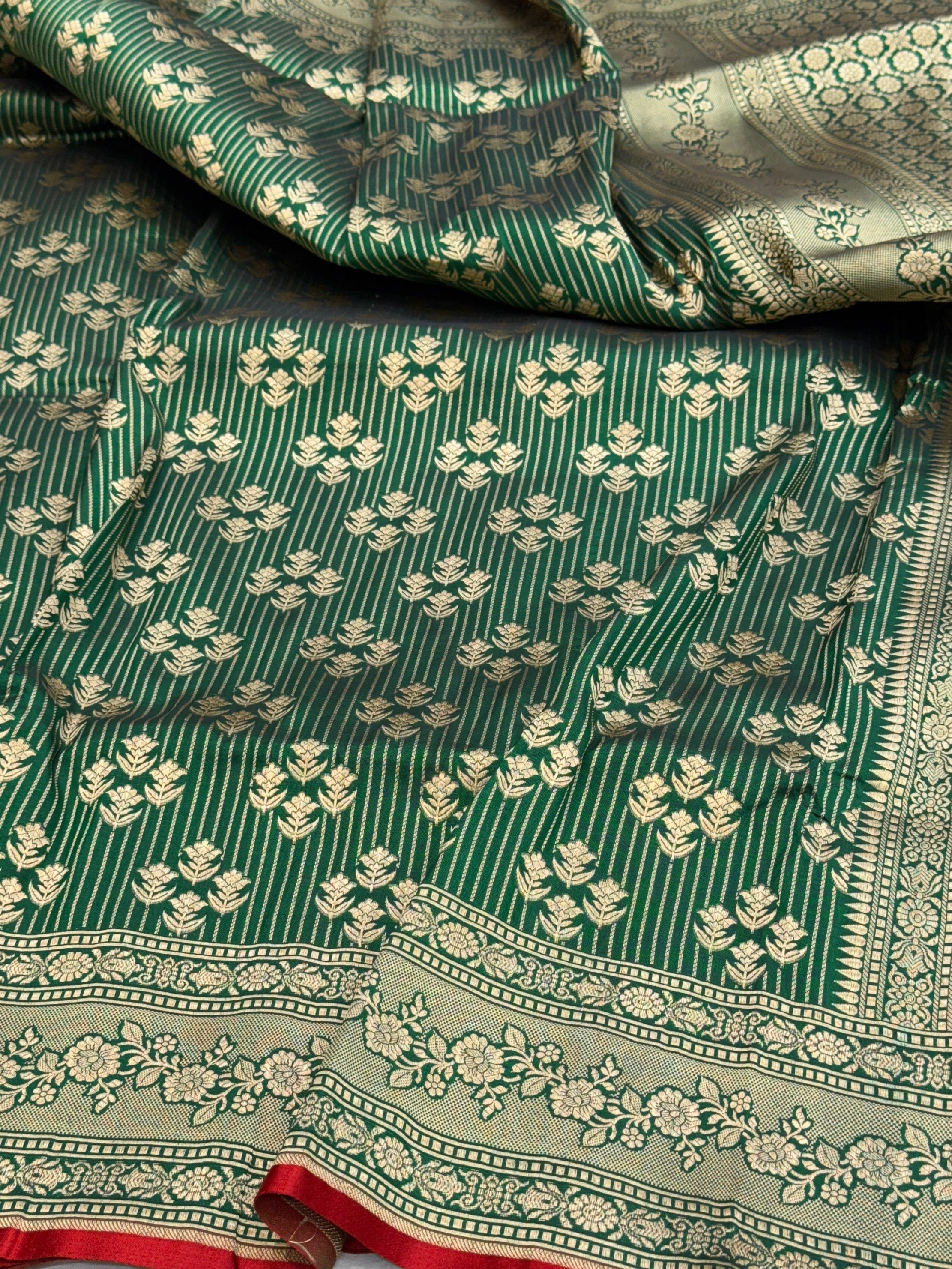 Banarasi Pure Katan Silk Saree | Pure Silk | Cutwork Technique | Banarasi Katan Silk Saree