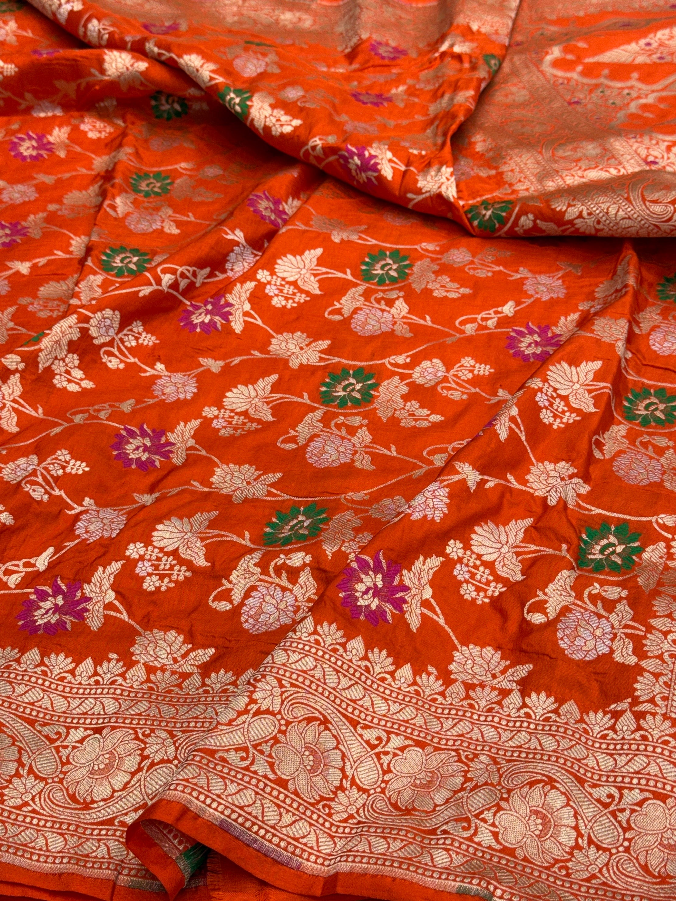 Banarasi Minakari Pure Katan Silk Saree | Pure Silk | Minakari Work | | Banarasi Katan Silk Saree