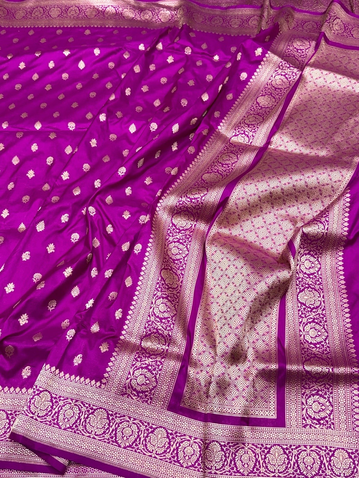 Banarasi Pure Katan Silk Saree | Pure Silk | Cutwork Technique | Banarasi Katan Silk Saree