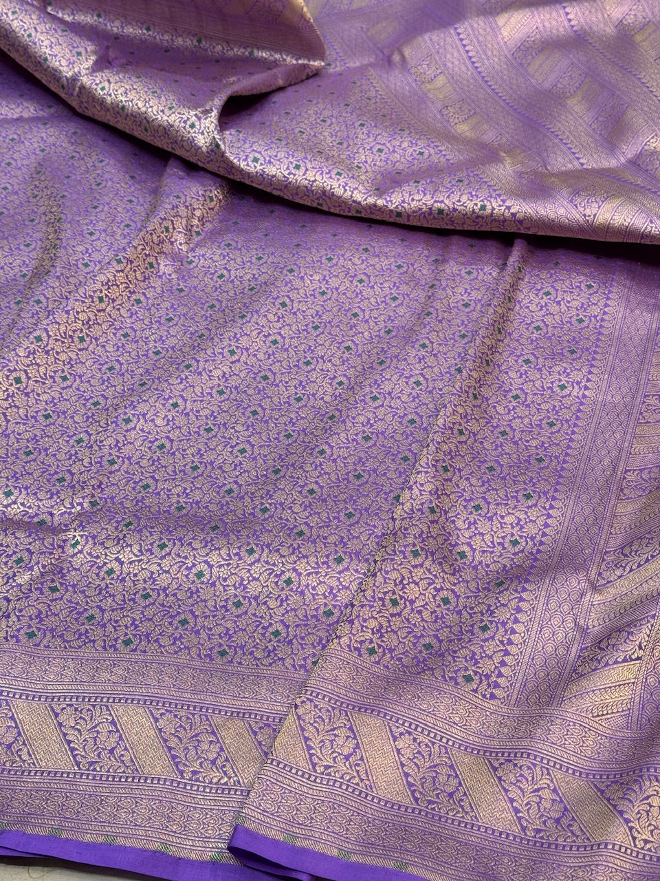 Banarasi Minakari Pure Katan Silk Brocade Saree – Rich Traditional Brocade Weave