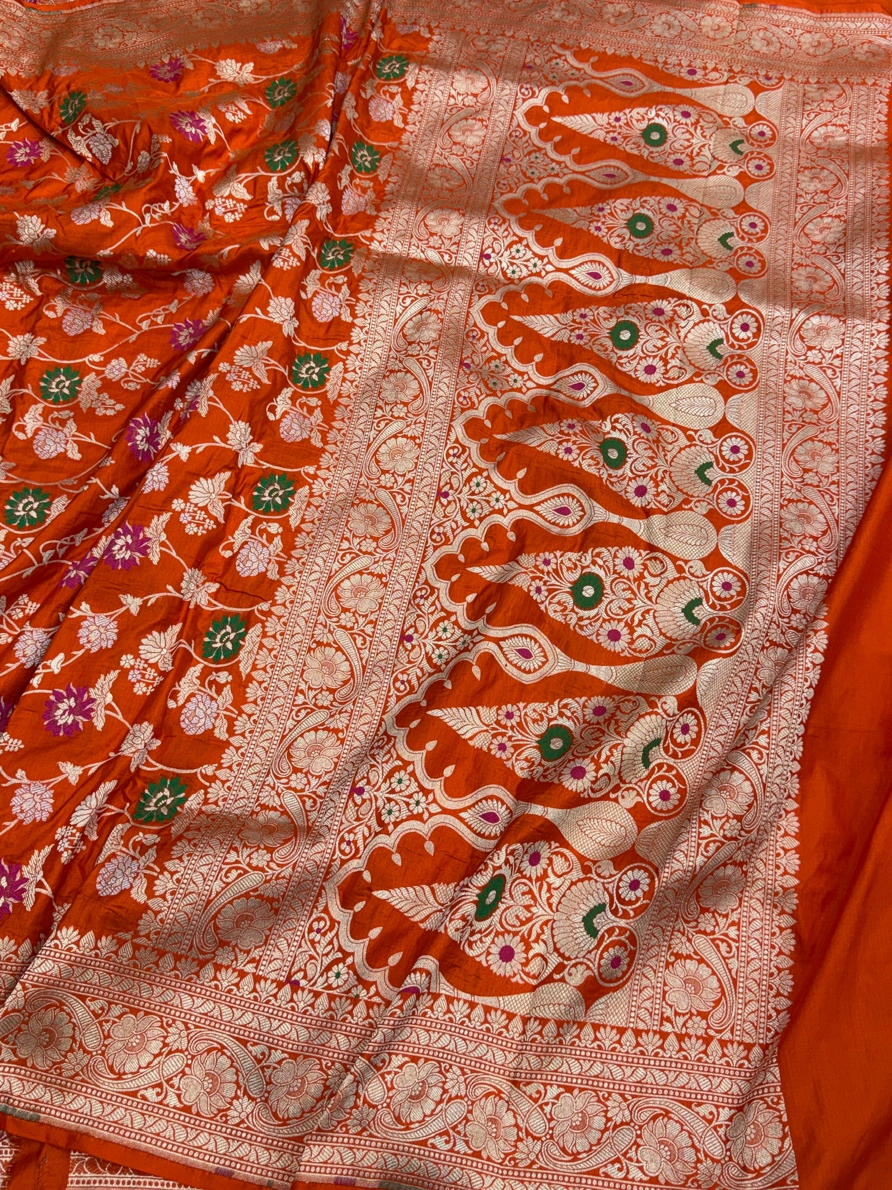Banarasi Minakari Pure Katan Silk Saree | Pure Silk | Minakari Work | | Banarasi Katan Silk Saree