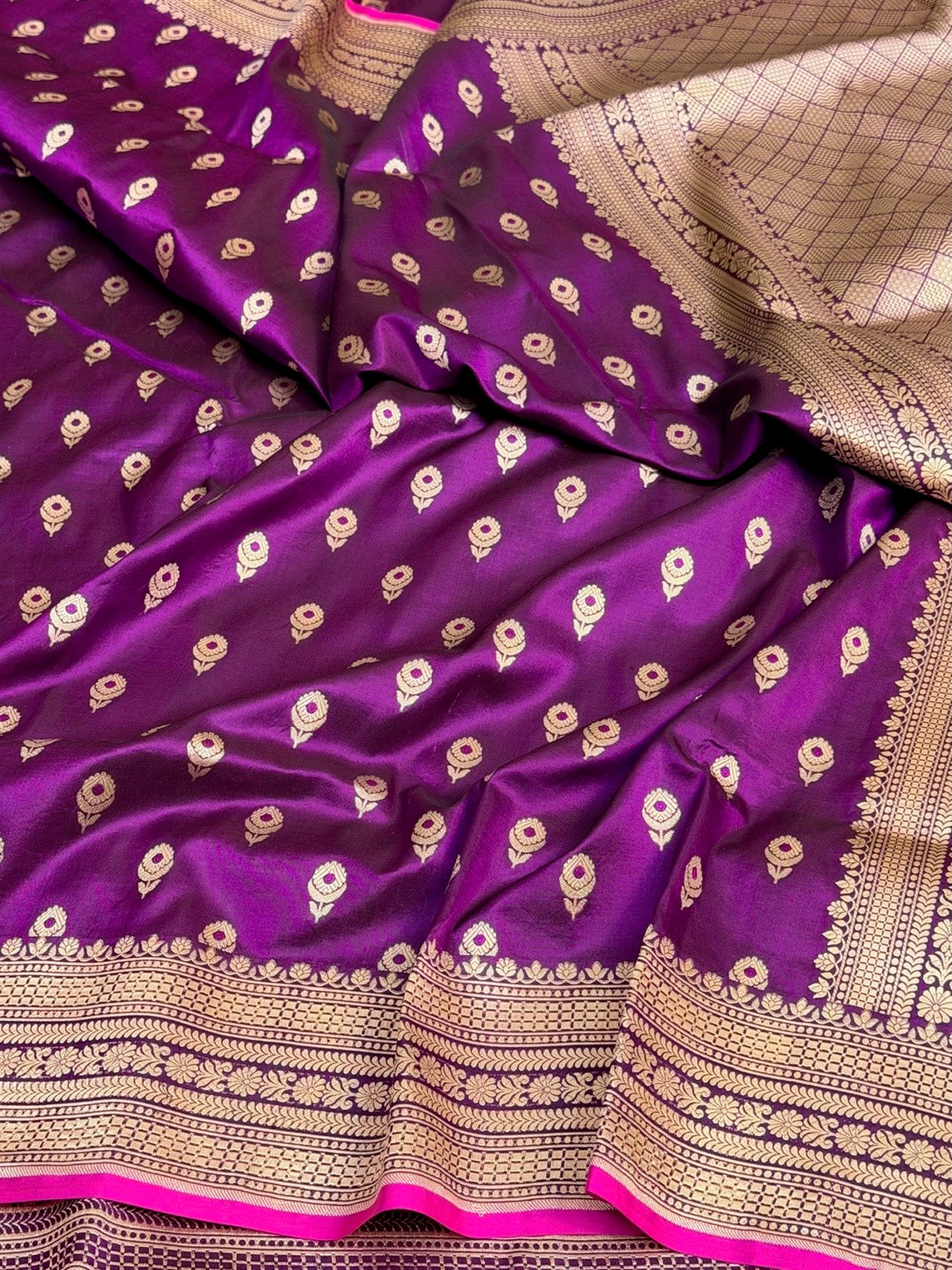 Banarasi Minakari Pure Katan Silk Saree | Pure Silk
