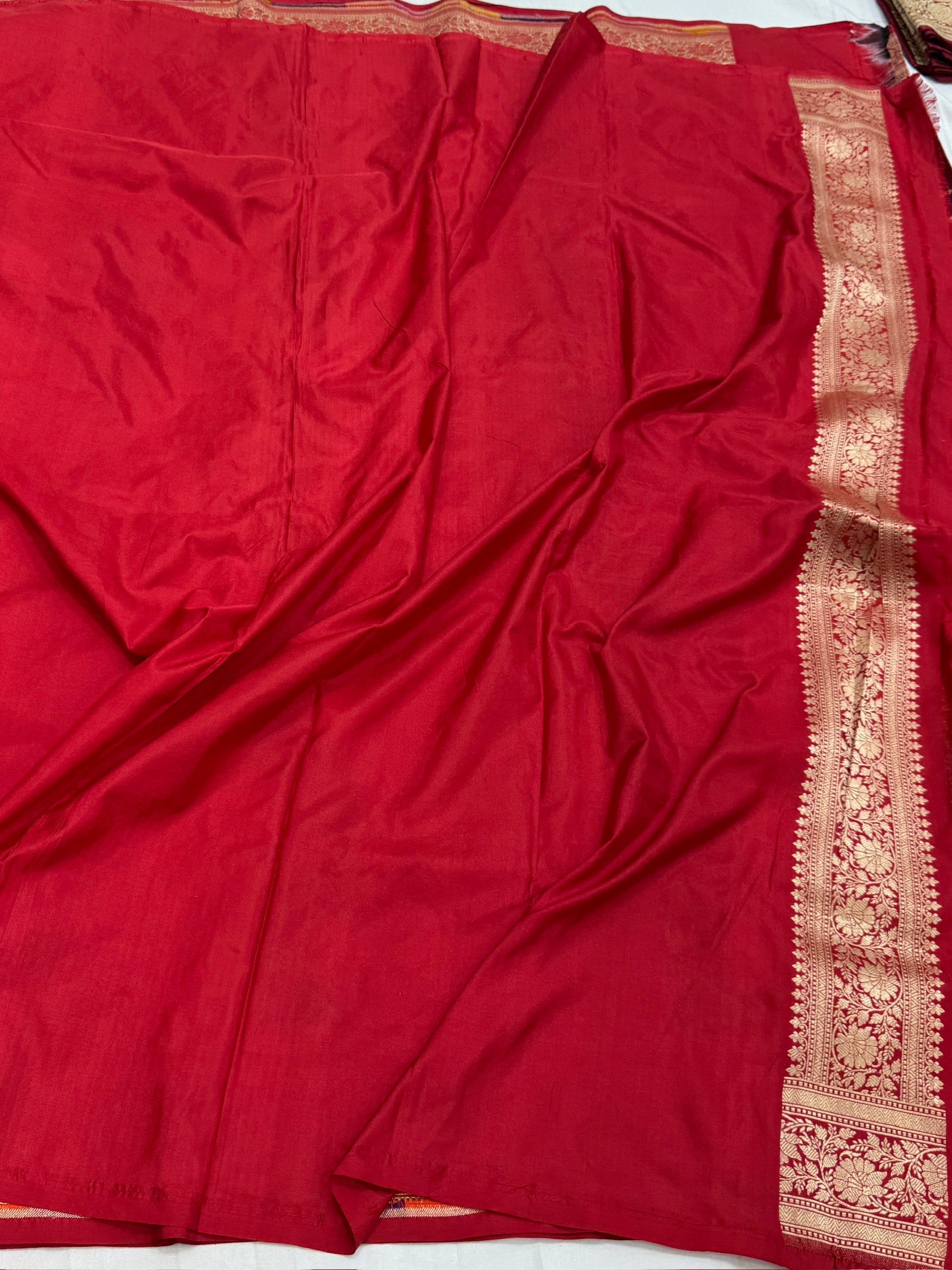 Banarasi Pure Rangkaat Silk Saree