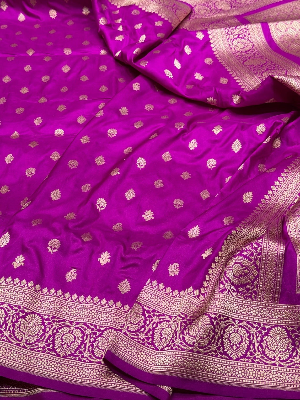 Banarasi Pure Katan Silk Saree | Pure Silk | Cutwork Technique | Banarasi Katan Silk Saree